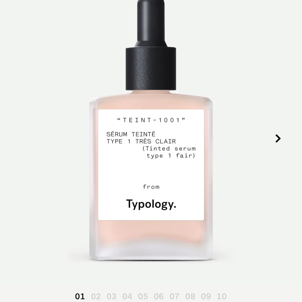 Typology Tinted Serum Type 1 Fair